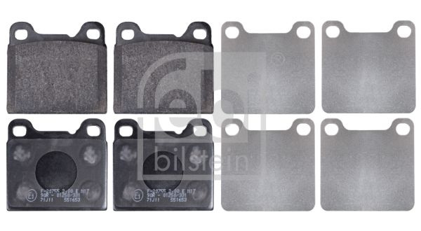 Febi Komplet kočionih obloga, disk-kočnica