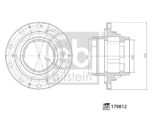 FEBI BILSTEIN Uležištenje, motor