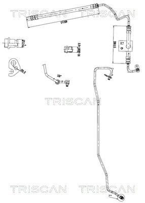 TRISCAN Hidraulično crijevo, upravljački sustav