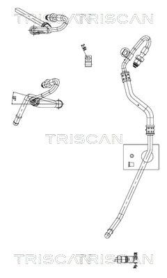 TRISCAN Hidraulično crijevo, upravljački sustav