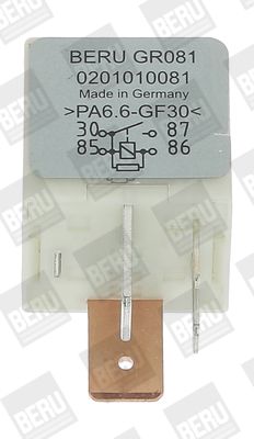 BERU Relej, uređaj za žarenje