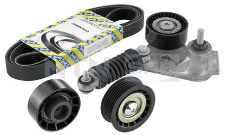 SNR Komplet klinastih orebrenih remena