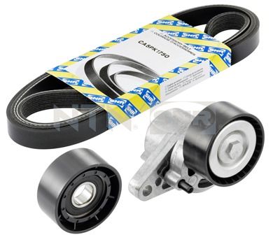 SNR Komplet klinastih orebrenih remena