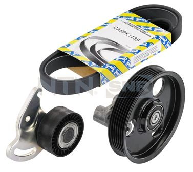 SNR Komplet klinastih orebrenih remena