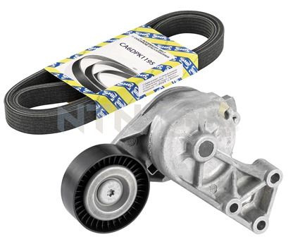 SNR Komplet klinastih orebrenih remena