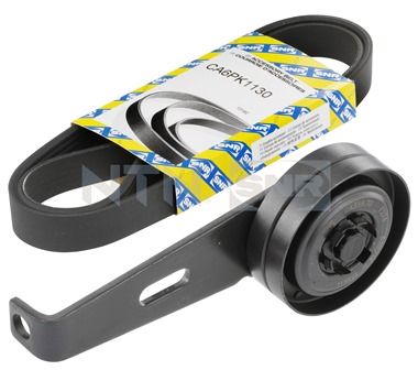 SNR Komplet klinastih orebrenih remena