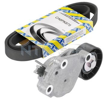 SNR Komplet klinastog rebrastog remena