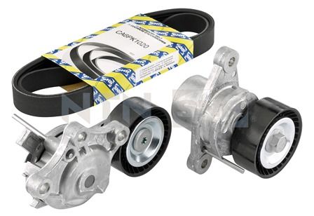 SNR Komplet klinastih orebrenih remena