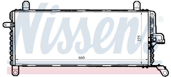 NISSENS Kondenzator, klima-uređaj