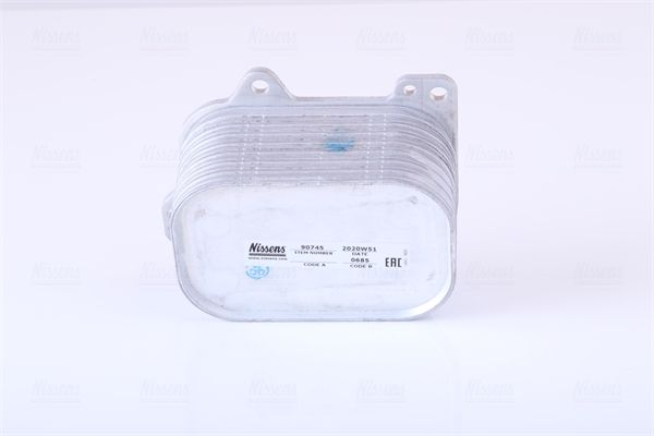 NISSENS Hladnjak ulja, motorno ulje