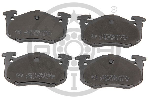 OPTIMAL Komplet kočionih obloga, disk-kočnica