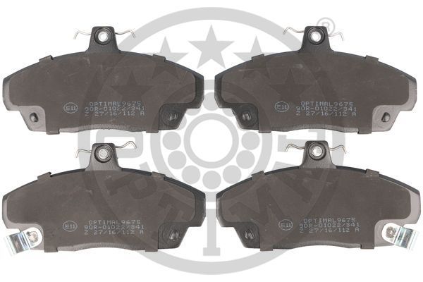OPTIMAL Komplet kočionih obloga, disk-kočnica