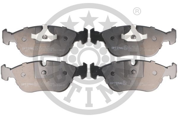OPTIMAL Komplet kočionih obloga, disk-kočnica