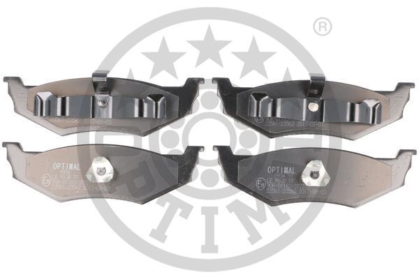 OPTIMAL Komplet kočionih obloga, disk-kočnica