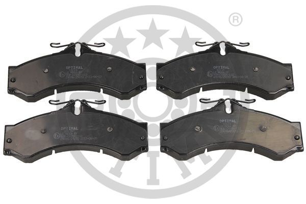 OPTIMAL Komplet kočionih obloga, disk-kočnica