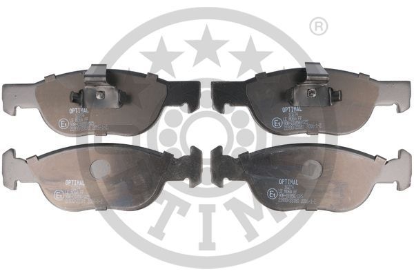 OPTIMAL Komplet kočionih obloga, disk-kočnica