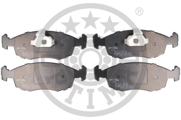 OPTIMAL Komplet kočionih obloga, disk-kočnica