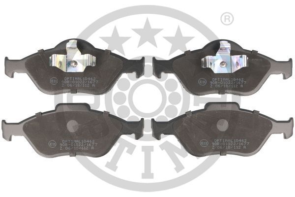 OPTIMAL Komplet kočionih obloga, disk-kočnica