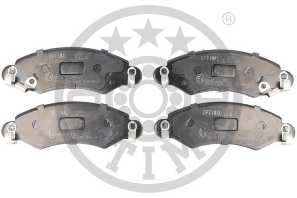 OPTIMAL Komplet kočionih obloga, disk-kočnica