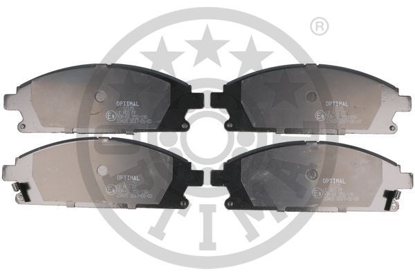 OPTIMAL Komplet kočionih obloga, disk-kočnica