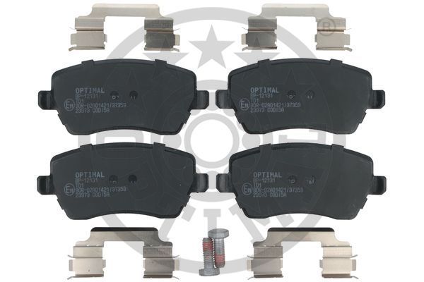 OPTIMAL Komplet kočionih obloga, disk-kočnica