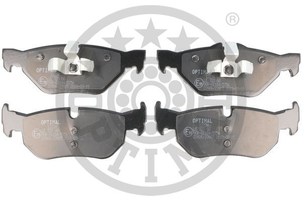 OPTIMAL Komplet kočionih obloga, disk-kočnica