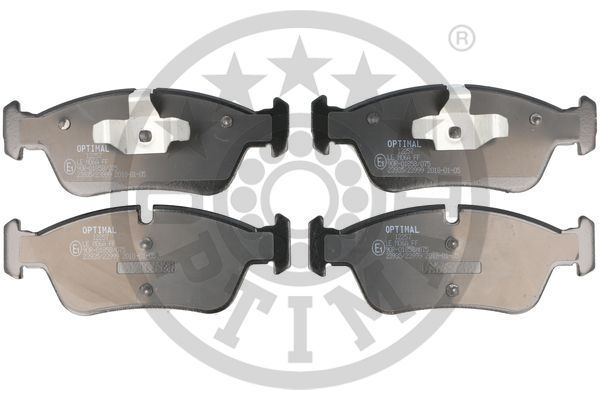 OPTIMAL Komplet kočionih obloga, disk-kočnica