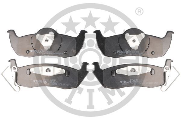 OPTIMAL Komplet kočionih obloga, disk-kočnica