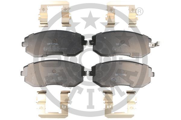 OPTIMAL Komplet kočionih obloga, disk-kočnica