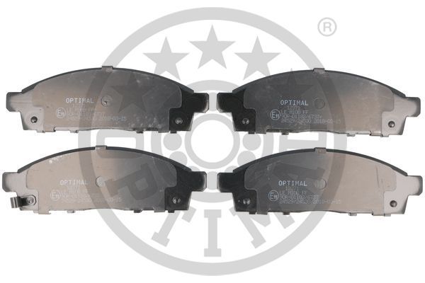 OPTIMAL Komplet kočionih obloga, disk-kočnica