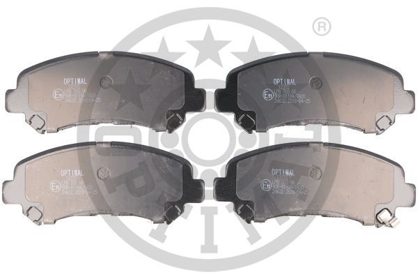 OPTIMAL Komplet kočionih obloga, disk-kočnica