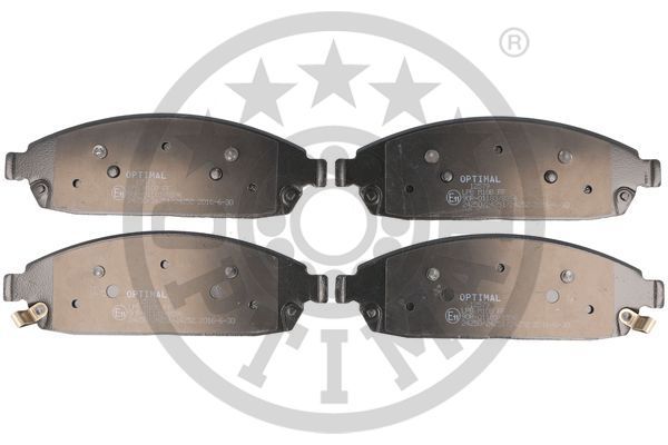 OPTIMAL Komplet kočionih obloga, disk-kočnica