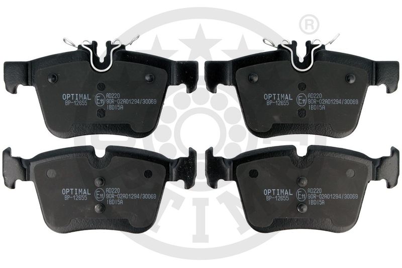 OPTIMAL Komplet kočionih obloga, disk-kočnica