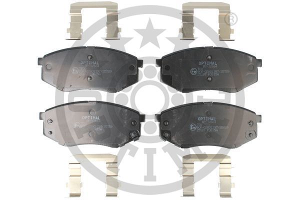 OPTIMAL Komplet kočionih obloga, disk-kočnica