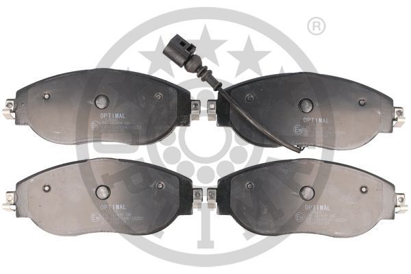 OPTIMAL Komplet kočionih obloga, disk-kočnica