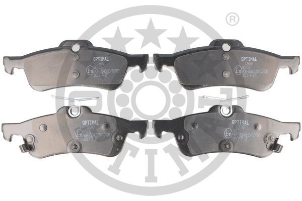 OPTIMAL Komplet kočionih obloga, disk-kočnica