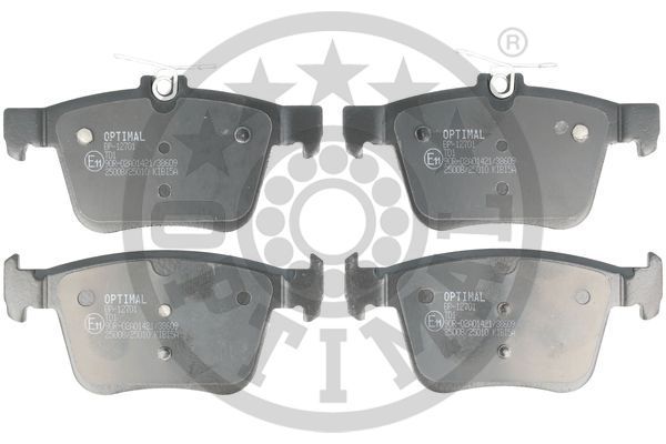 OPTIMAL Komplet kočionih obloga, disk-kočnica