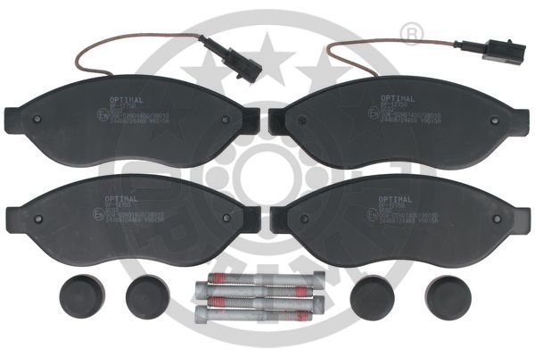 OPTIMAL Komplet kočionih obloga, disk-kočnica