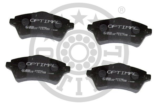 OPTIMAL Komplet kočionih obloga, disk-kočnica