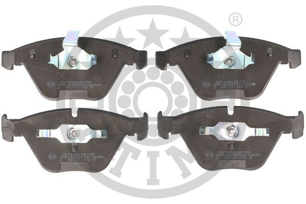 OPTIMAL Komplet kočionih obloga, disk-kočnica