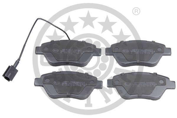 OPTIMAL Komplet kočionih obloga, disk-kočnica