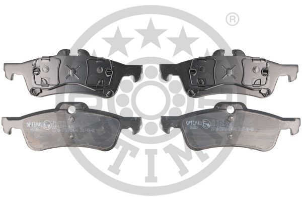 OPTIMAL Komplet kočionih obloga, disk-kočnica