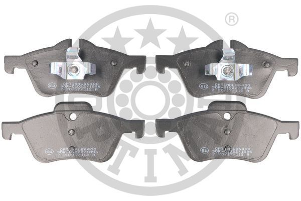 OPTIMAL Komplet kočionih obloga, disk-kočnica