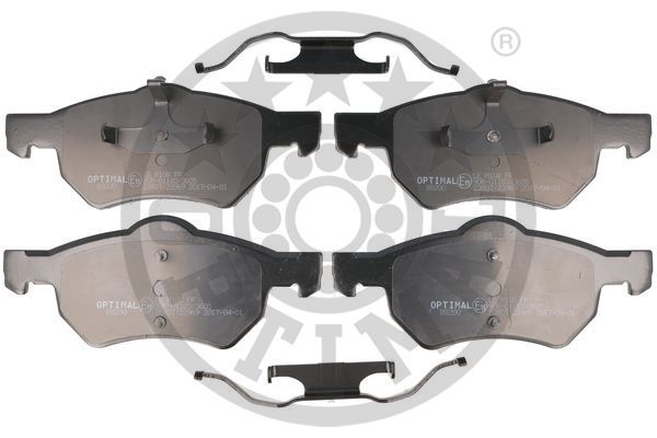 OPTIMAL Komplet kočionih obloga, disk-kočnica