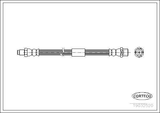 CORTECO Kočno crijevo