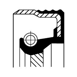 CORTECO Brtveni prsten vratila, bregasto vratilo