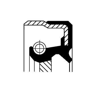 CORTECO Brtveni prsten vratila, radilica