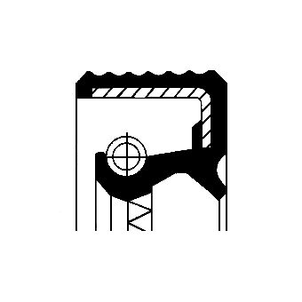 CORTECO Brtveni prsten vratila, automatski mjenjač