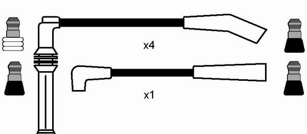 RC-PG602  NGK Komplet vodova paljenja