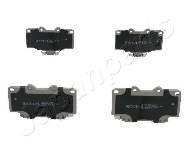 JapanParts Komplet kočionih obloga, disk-kočnica